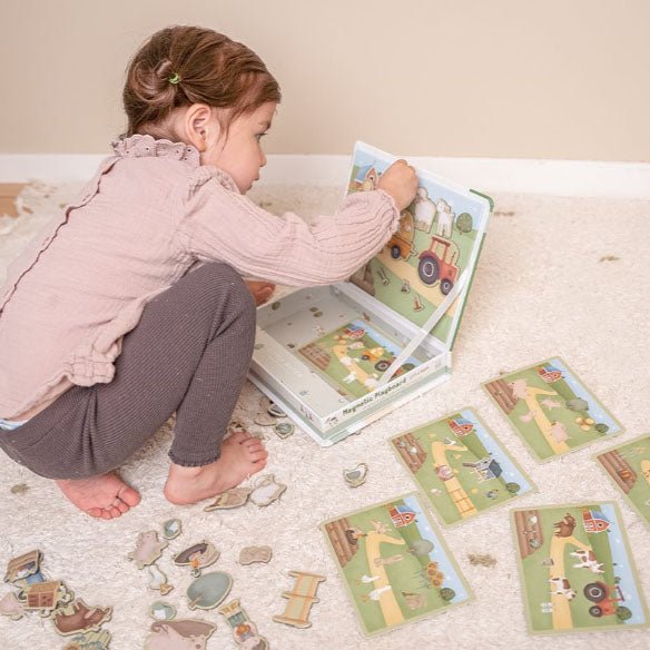 JUEGO MAGNÉTICO LITTLE DUTCH ·LITTLE FARM· - Happy Moments Baby