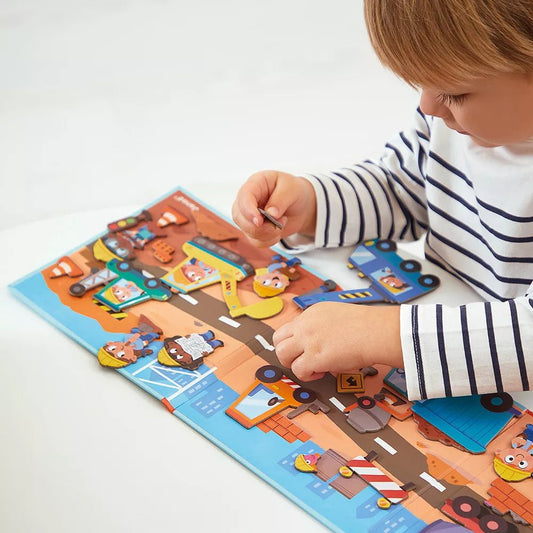 JUEGO MAGNÉTICO MAGNETI'STORIES JANOD ·LA OBRA· - Happy Moments Baby