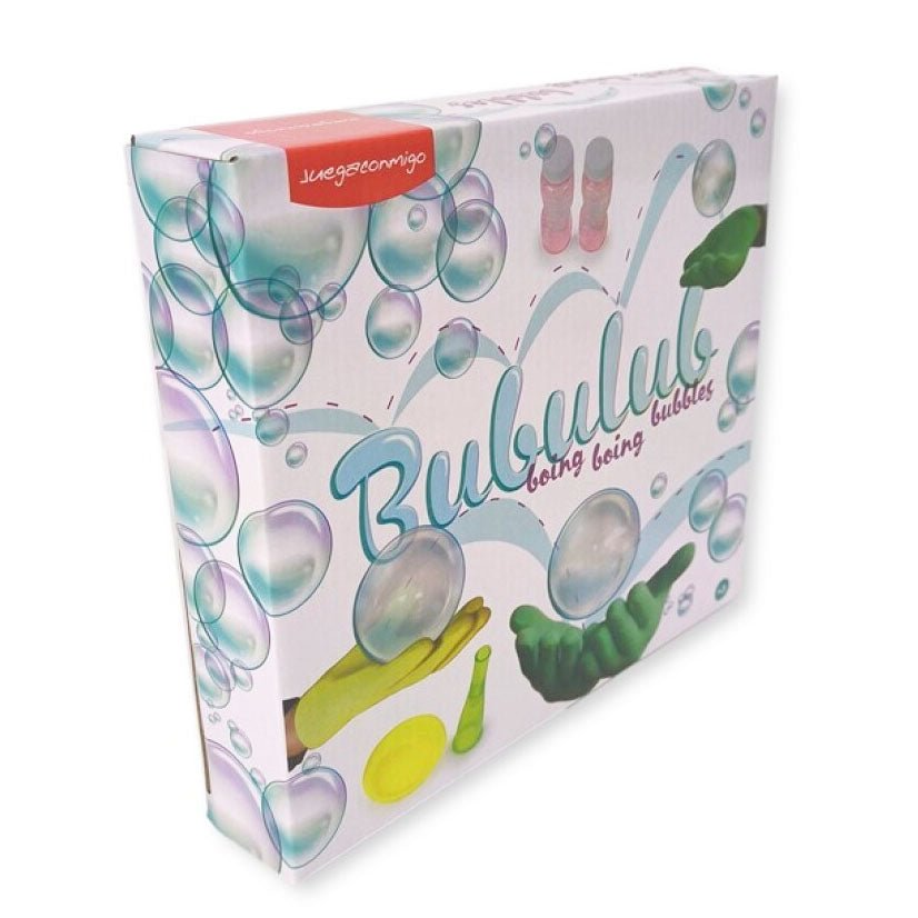 JUEGO POMPAS DE JABÓN ·BLUBULUB BOING BUBBLES· - Happy Moments Baby