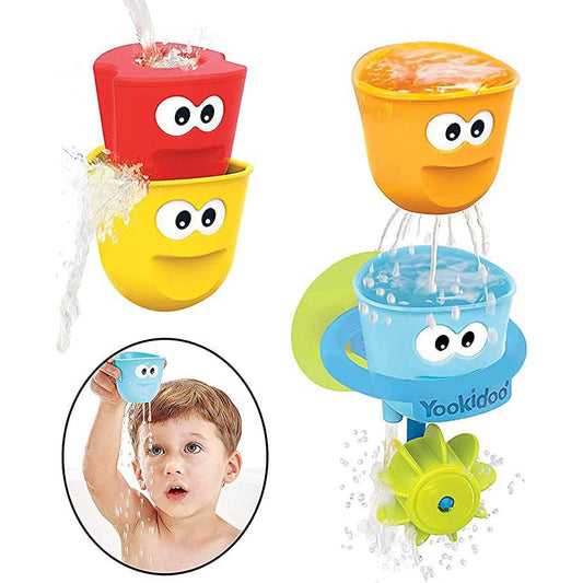 JUGUETE DE BAÑO ·TAZAS APILABLES· - Happy Moments Baby