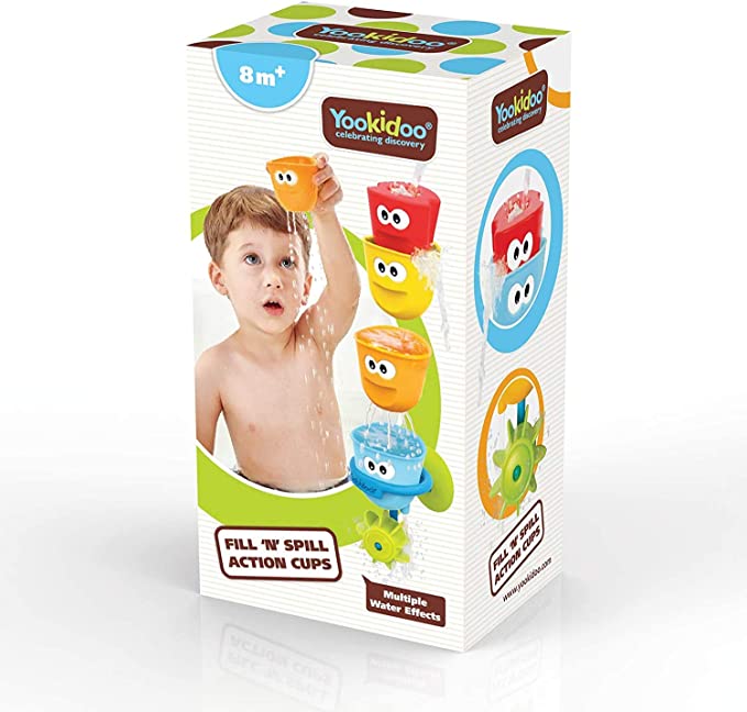 JUGUETE DE BAÑO ·TAZAS APILABLES· - Happy Moments Baby