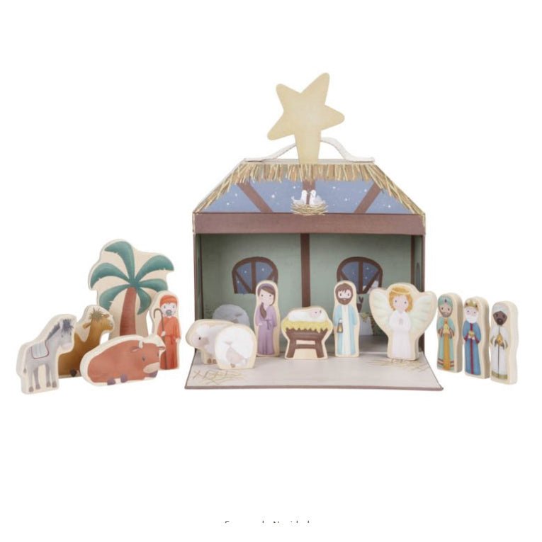 JUGUETE DE MADERA LITTLE DUTCH ·BELÉN NAVIDAD· - Happy Moments Baby