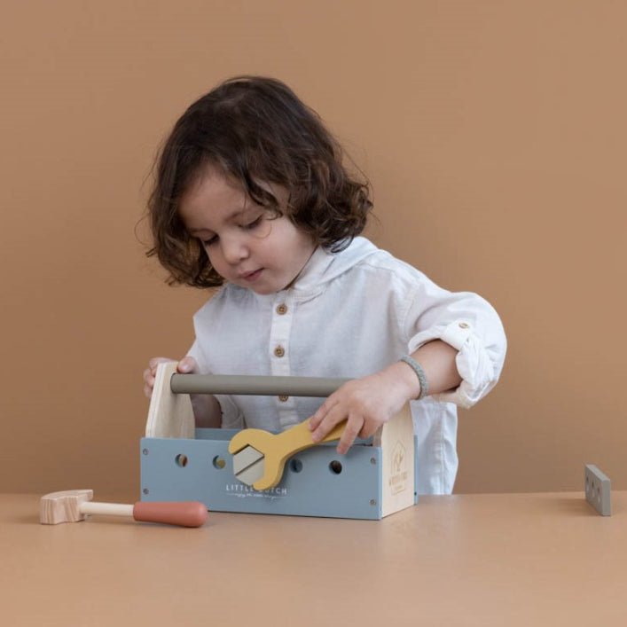 JUGUETE DE MADERA LITTLE DUTCH ·CAJA DE HERRAMIENTAS· - Happy Moments Baby
