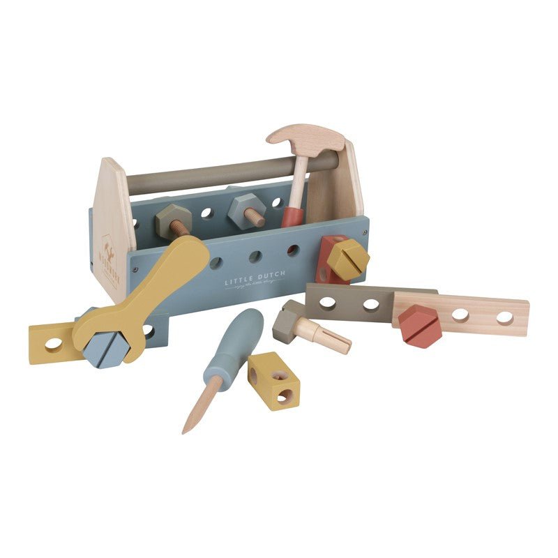 JUGUETE DE MADERA LITTLE DUTCH ·CAJA DE HERRAMIENTAS· - Happy Moments Baby