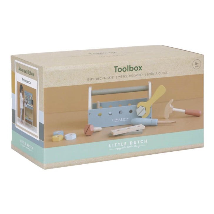 JUGUETE DE MADERA LITTLE DUTCH ·CAJA DE HERRAMIENTAS· - Happy Moments Baby