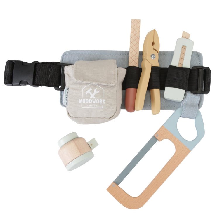 JUGUETE DE MADERA LITTLE DUTCH ·CINTURÓN DE HERRAMIENTAS· - Happy Moments Baby