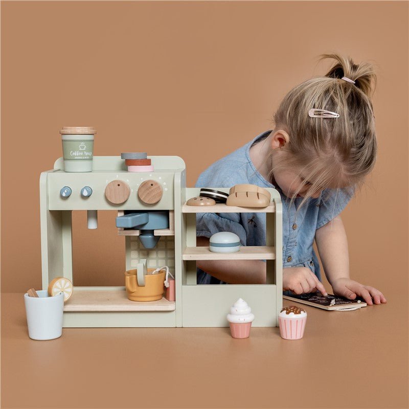 JUGUETE DE MADERA LITTLE DUTCH ·COFFEE CORNER· - Happy Moments Baby