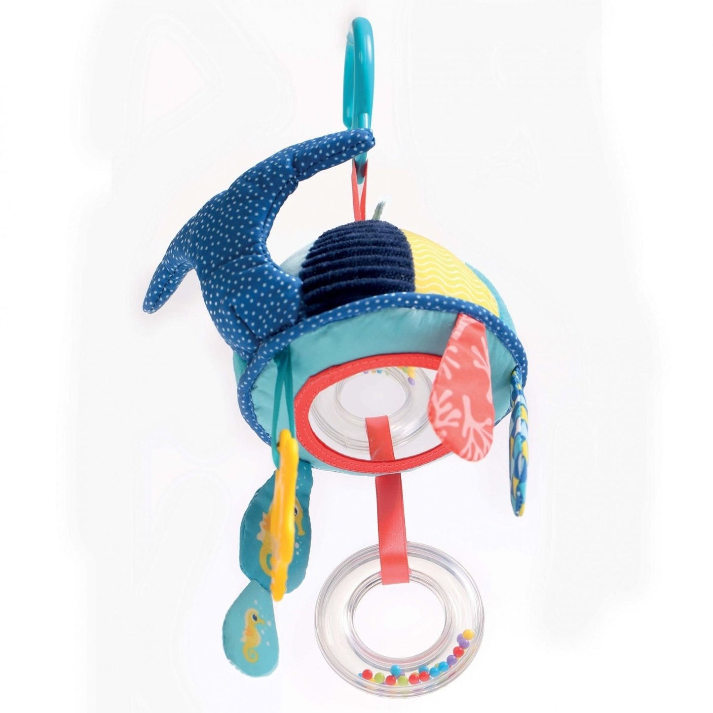 JUGUETE DE TELA ·BALLENA DE ACTIVIDADES· - Happy Moments Baby