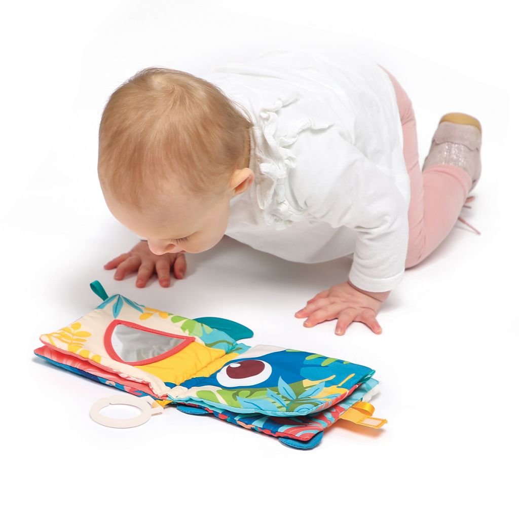 JUGUETE DE TELA ·LIBRO BLANDO ACTIVIDADES JUNGLA· - Happy Moments Baby