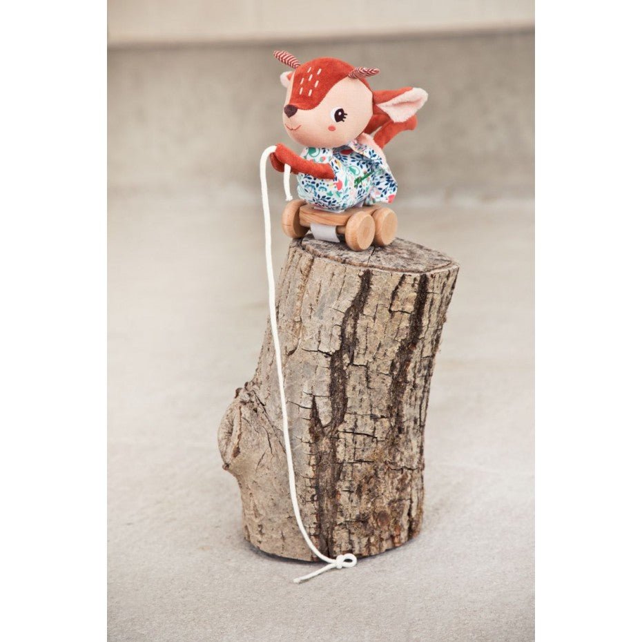 JUGUETE DE TELA LILLIPUTIENS ·ARRASTRE PARA TIRAR STELLA· - Happy Moments Baby