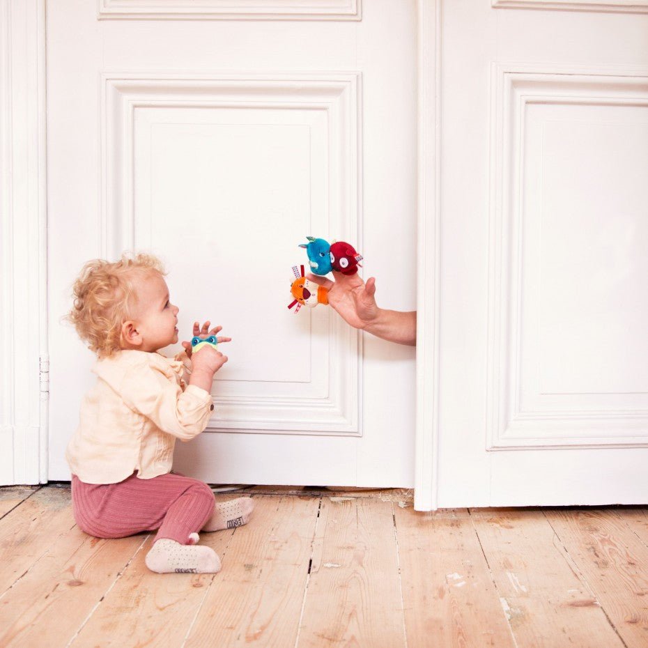 JUGUETE DE TELA LILLIPUTIENS ·MARIONETAS DE DEDO LA JUNGLA· - Happy Moments Baby