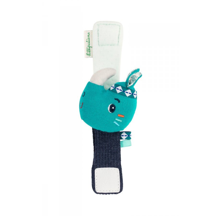 JUGUETE DE TELA LILLIPUTIENS ·PULSERA SONAJERO MARIUS· - Happy Moments Baby
