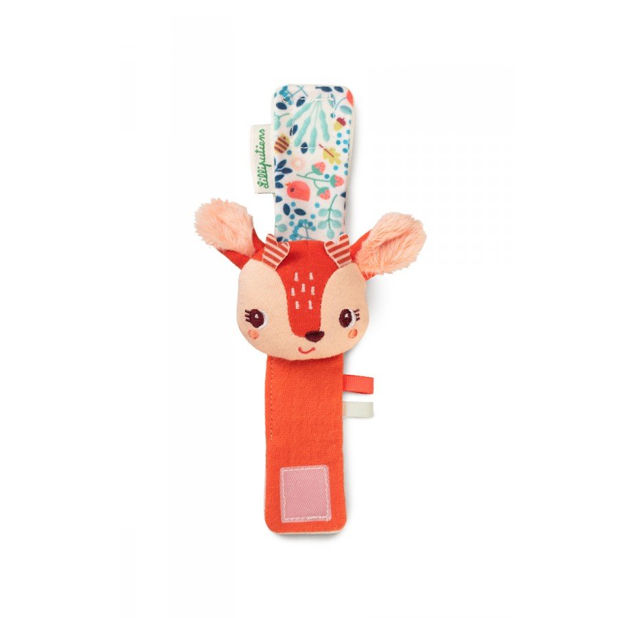 JUGUETE DE TELA LILLIPUTIENS ·PULSERA SONAJERO STELLA· - Happy Moments Baby