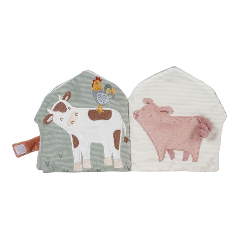 JUGUETE DE TELA LITTLE DUTCH ·LIBRO BLANDO ACTIVIDADES LITTLE FARM· - Happy Moments Baby