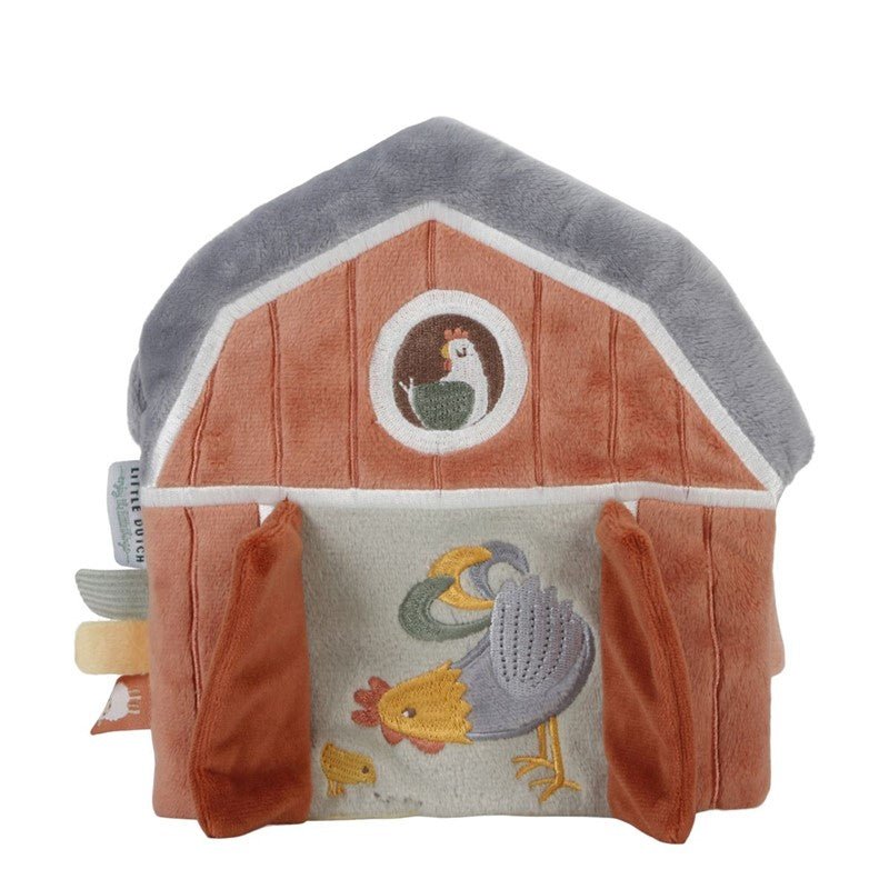 JUGUETE DE TELA LITTLE DUTCH ·LIBRO BLANDO ACTIVIDADES LITTLE FARM· - Happy Moments Baby