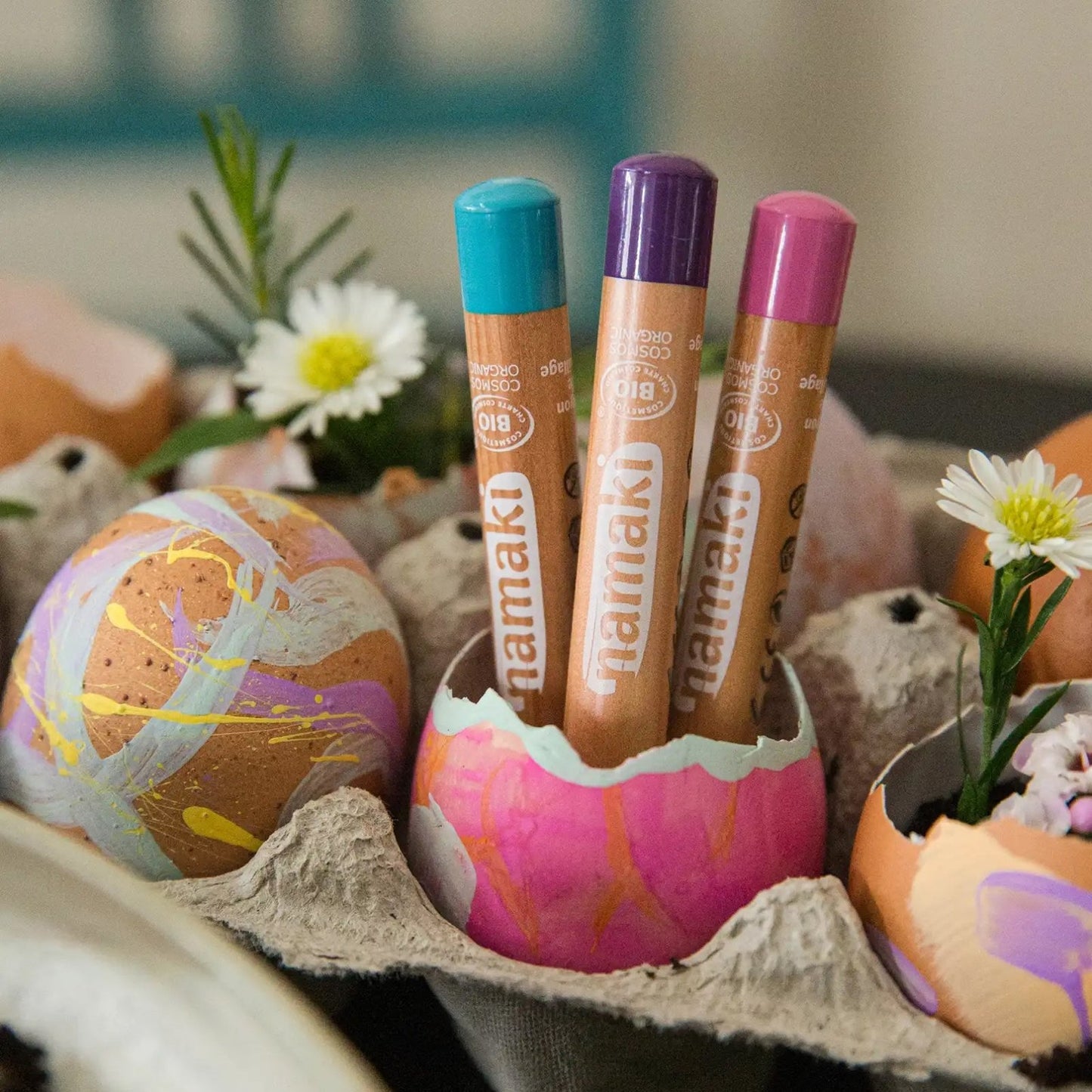 LÁPIZ DE MAQUILLAJE NAMAKI ·TURQUESA· - Happy Moments Baby