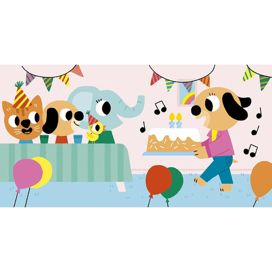 LIBRO INFANTIL - CUMPLEAÑOS FELIZ (MUSICAL) - Happy Moments Baby
