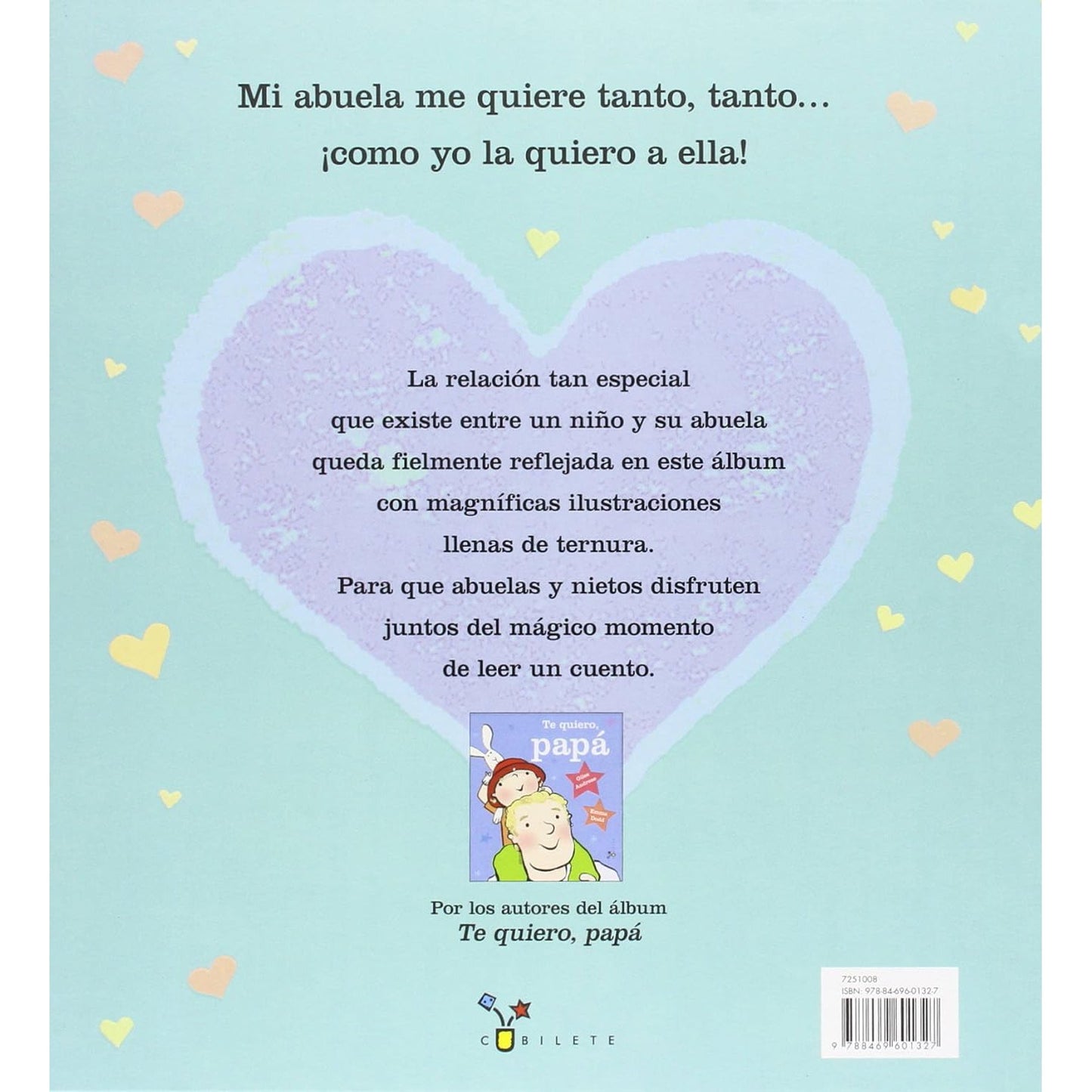 LIBRO INFANTIL - TE QUIERO ABUELA - Happy Moments Baby