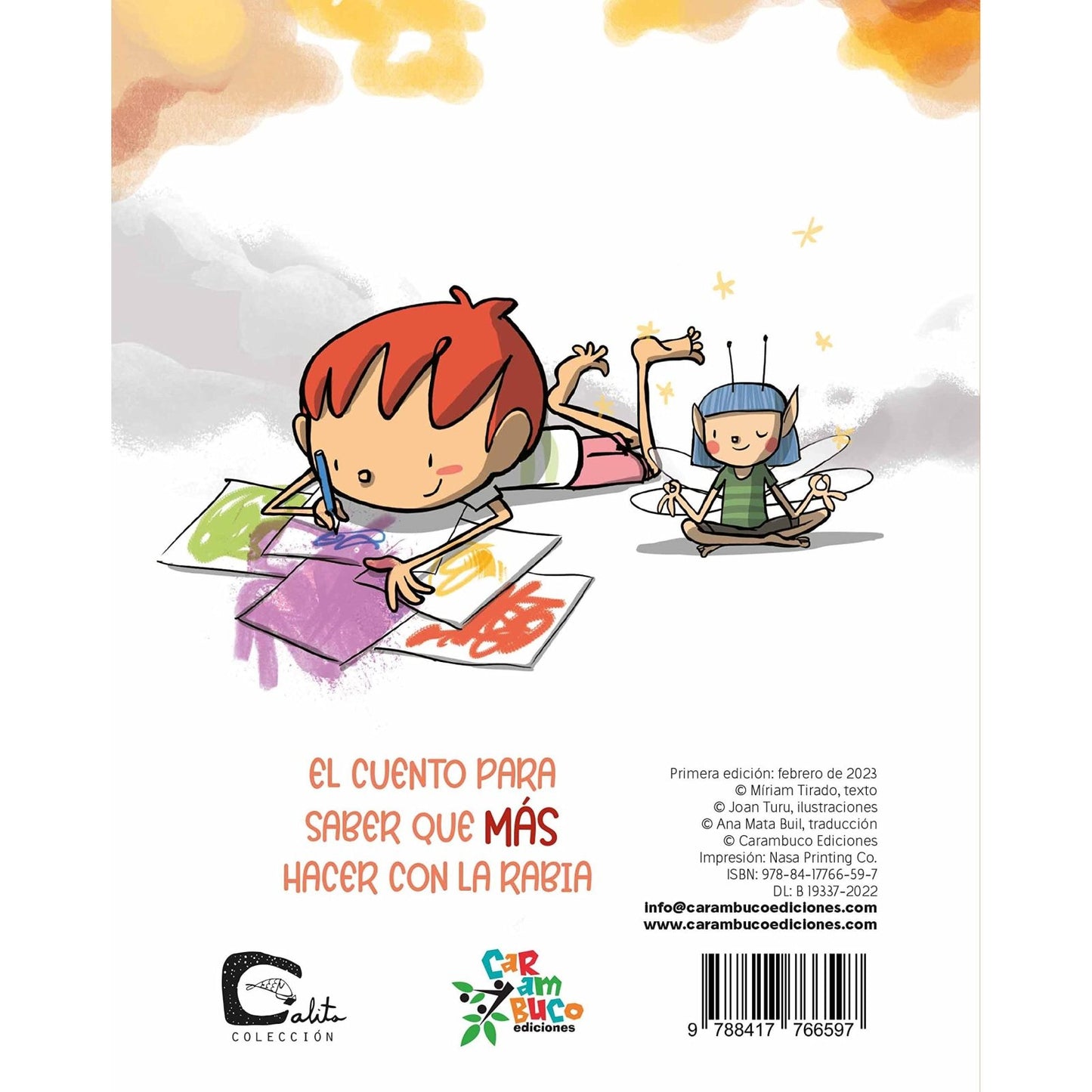 LIBRO INFANTIL - TENGO UN VOLCÁN Y NO QUIERO RESPIRAR - Happy Moments Baby