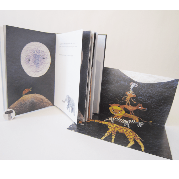 LLIBRE INFANTIL - DE QUÈ FA GUST LA LLUNA? - Happy Moments Baby