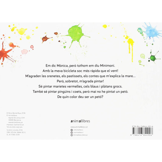 LLIBRE INFANTIL - DE QUIN COLOR ÉS UN PETÓ? - Happy Moments Baby