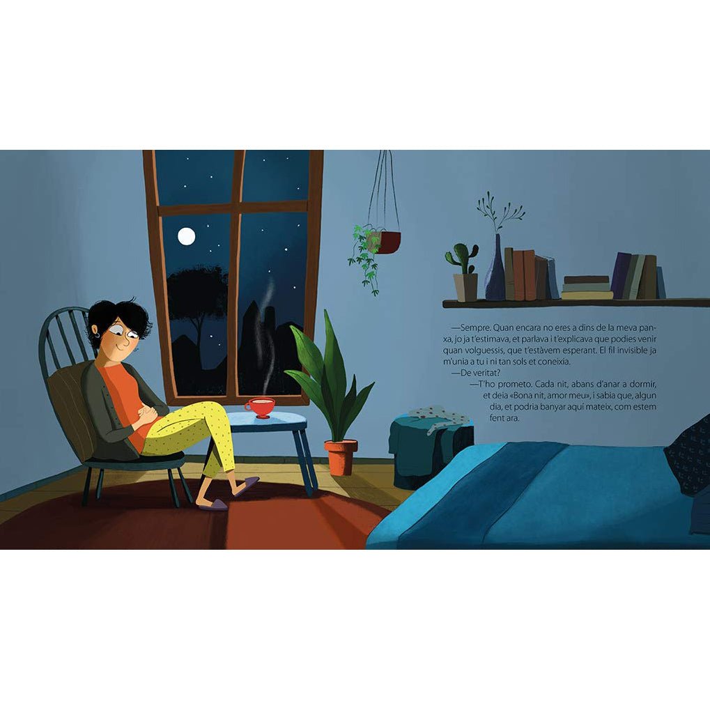 LLIBRE INFANTIL - EL FIL INVISIBLE - Happy Moments Baby