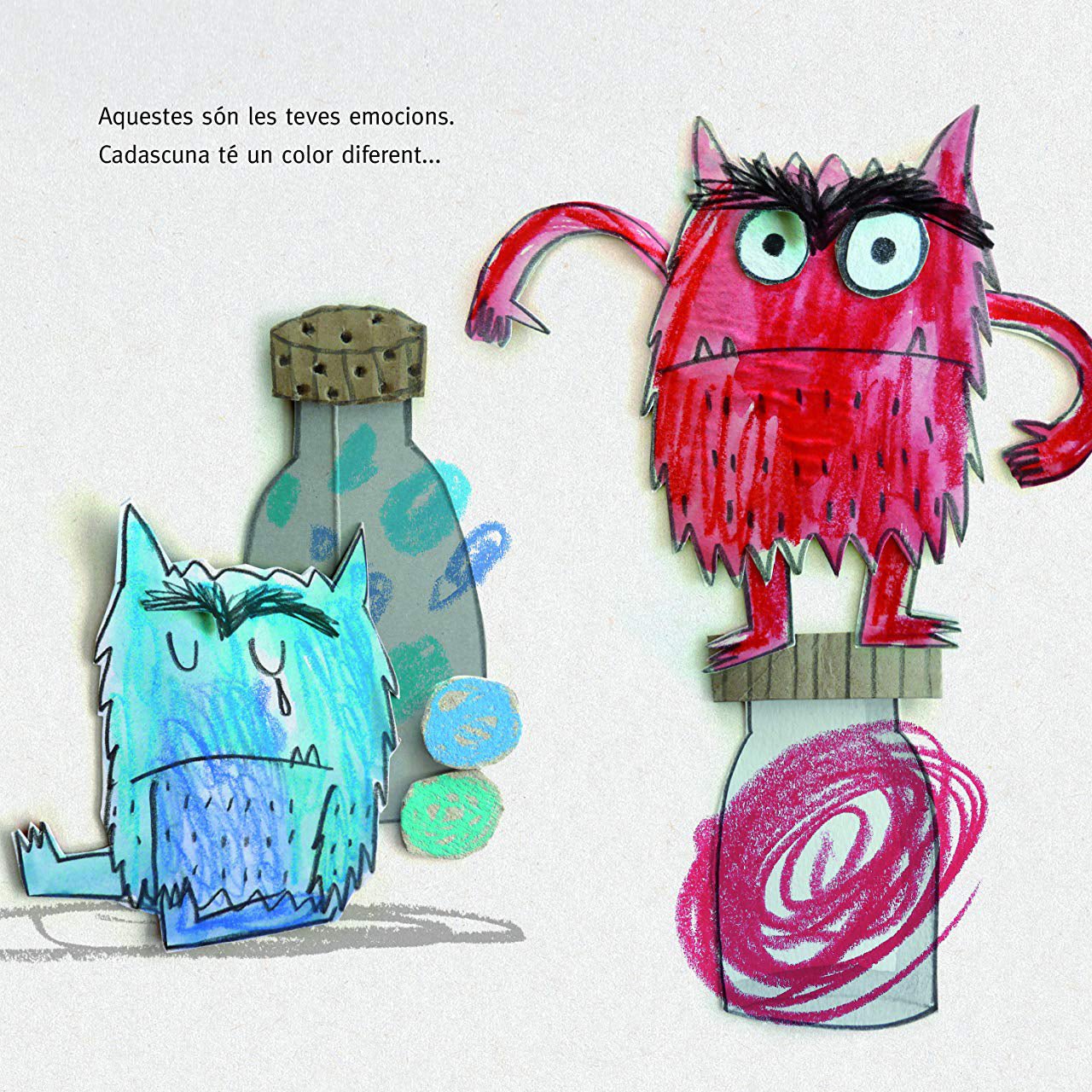 LLIBRE INFANTIL - EL MONSTRE DE COLORS - Happy Moments Baby