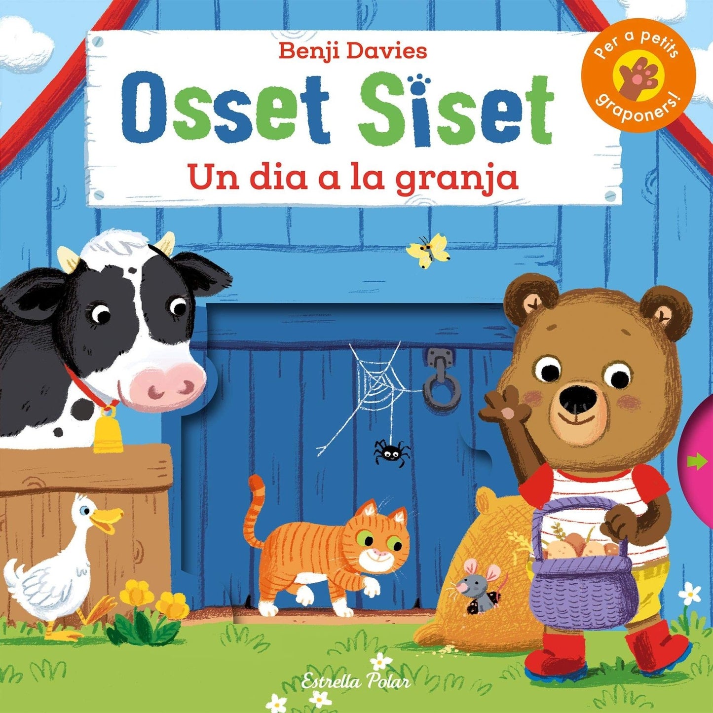 LLIBRE INFANTIL - OSSET SISET UN DIA A LA GRANJA - Happy Moments Baby