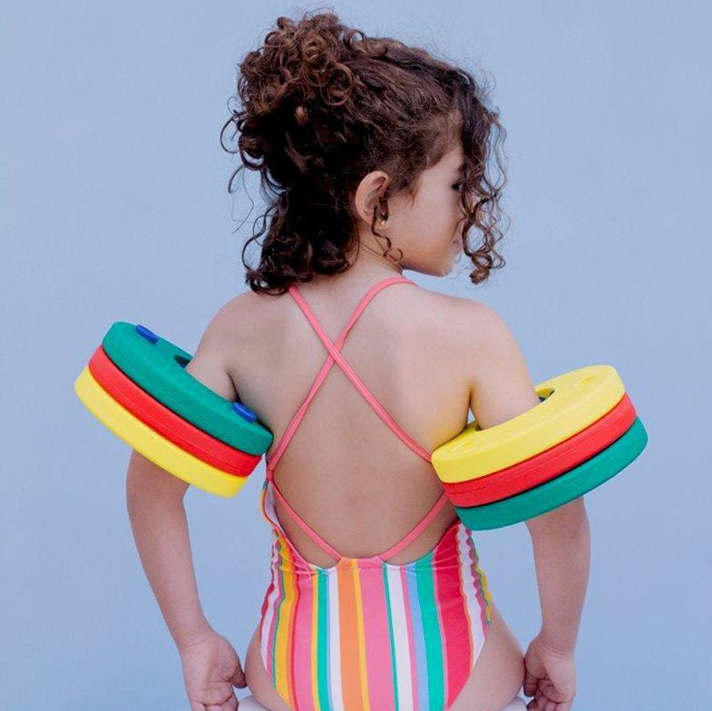 MANGUITOS EVOLUTIVOS - DISCOS DE NATACIÓN ·DELPHIN· - Happy Moments Baby