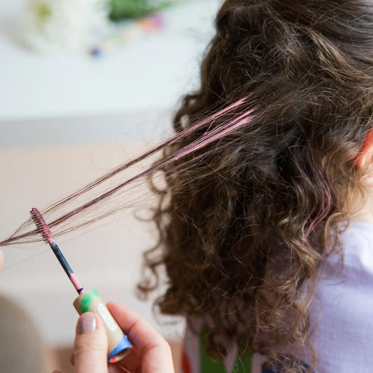 MÁSCARA DE COLOR PARA EL PELO NAMAKI ·ROSA· - Happy Moments Baby