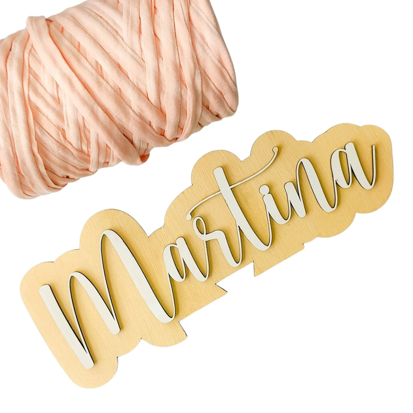MEDIDOR INFANTIL PERSONALIZADO ·DREAMS BLANCO· - Happy Moments Baby