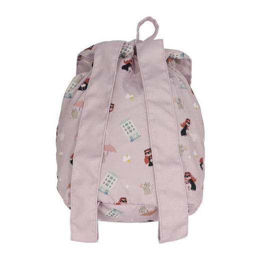 MOCHILA INFANTIL PEQUEÑA TELA TUTETE ·FANTASTIC GIRL· - Happy Moments Baby