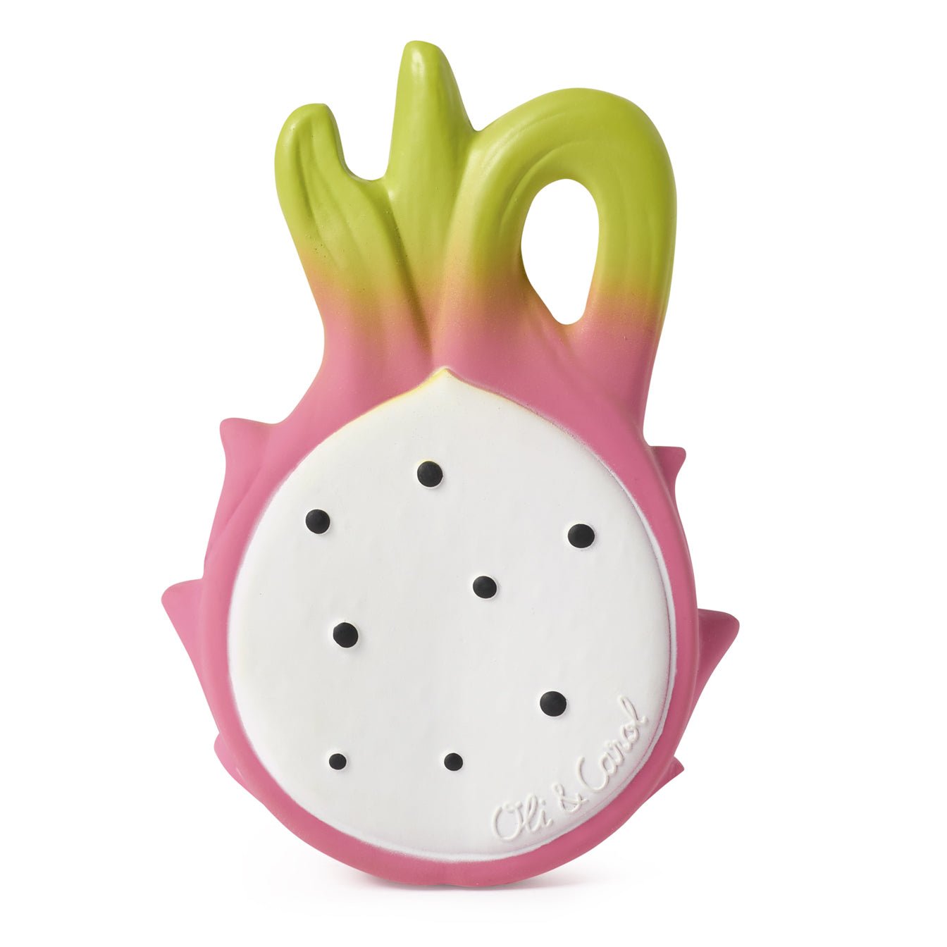 MORDEDOR 100% CAUCHO NATURAL OLI&CAROL ·FRUTA DRAGÓN· - Happy Moments Baby