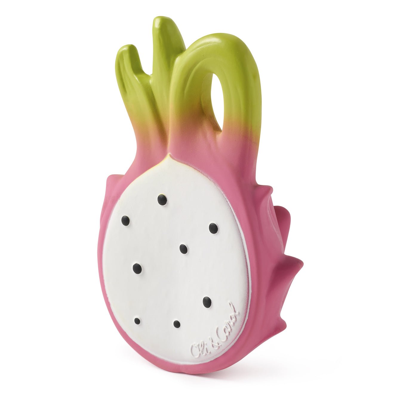 MORDEDOR 100% CAUCHO NATURAL OLI&CAROL ·FRUTA DRAGÓN· - Happy Moments Baby
