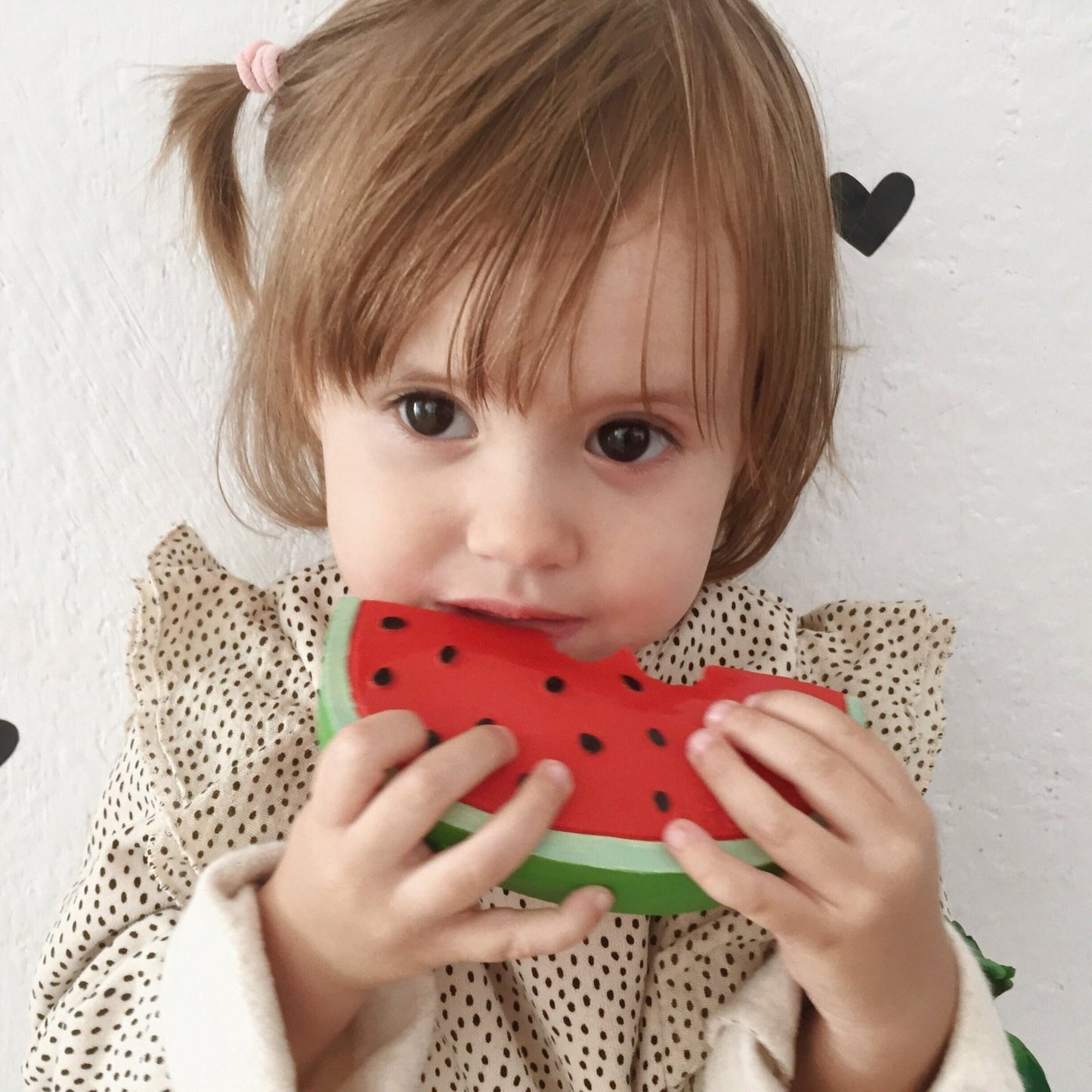 MORDEDOR 100% CAUCHO NATURAL OLI&CAROL ·SANDÍA· - Happy Moments Baby