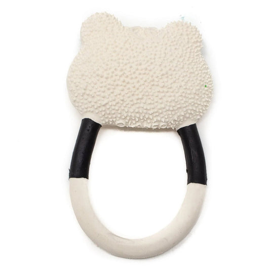 MORDEDOR FIGURA CAUCHO 100% NATURAL ·PANDA KORI· - Happy Moments Baby