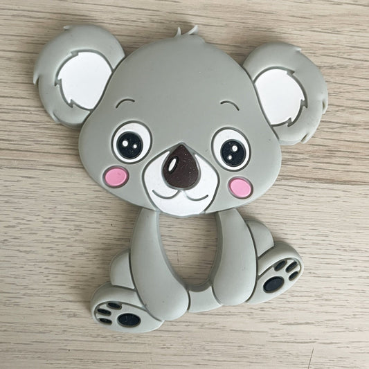 MORDEDOR FIGURA ·KOALA GRIS· - Happy Moments Baby