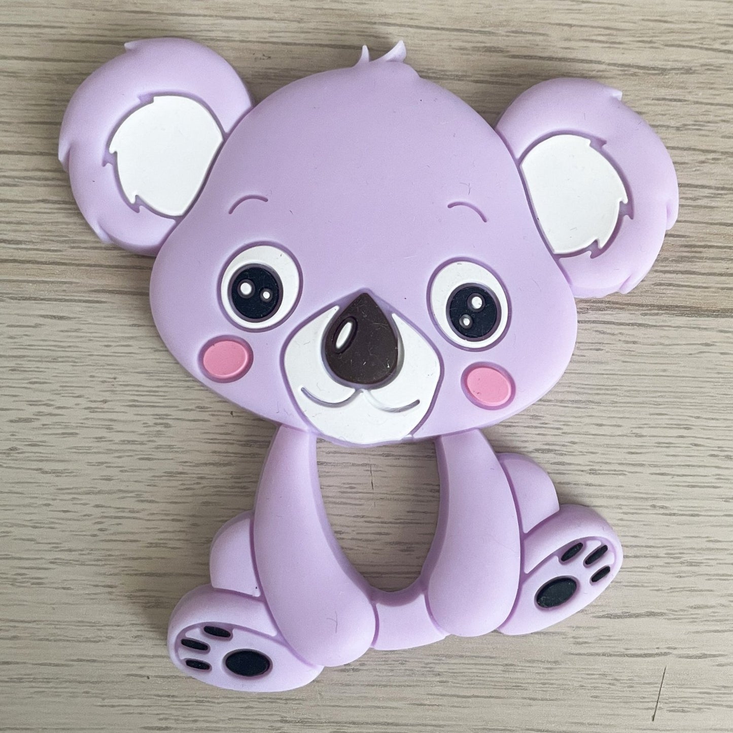 MORDEDOR FIGURA ·KOALA LILA· - Happy Moments Baby