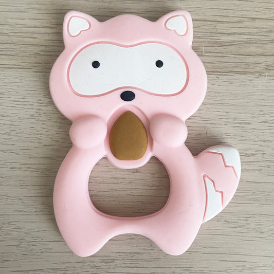 MORDEDOR FIGURA ·MAPACHE ROSA· - Happy Moments Baby