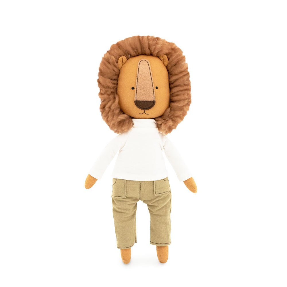 MUÑECO DE TELA ·SIMÓN EL LEÓN· - Happy Moments Baby