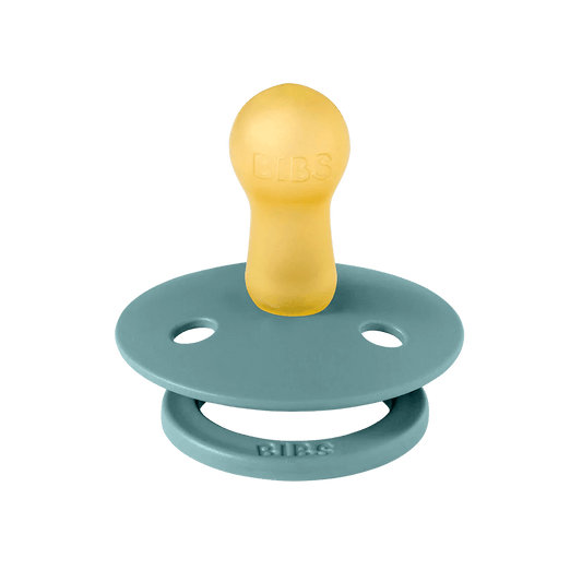 PACK 2 CHUPETES BIBS ·ROUND WHITE/ISLAND SEA· - Happy Moments Baby