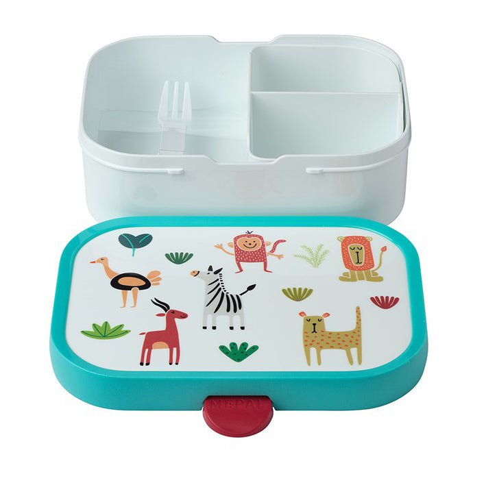 PACK ALMUERZO BOTELLA Y FIAMBRERA ·ANIMAL FRIENDS· - Happy Moments Baby