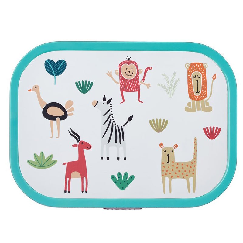 PACK ALMUERZO BOTELLA Y FIAMBRERA ·ANIMAL FRIENDS· - Happy Moments Baby