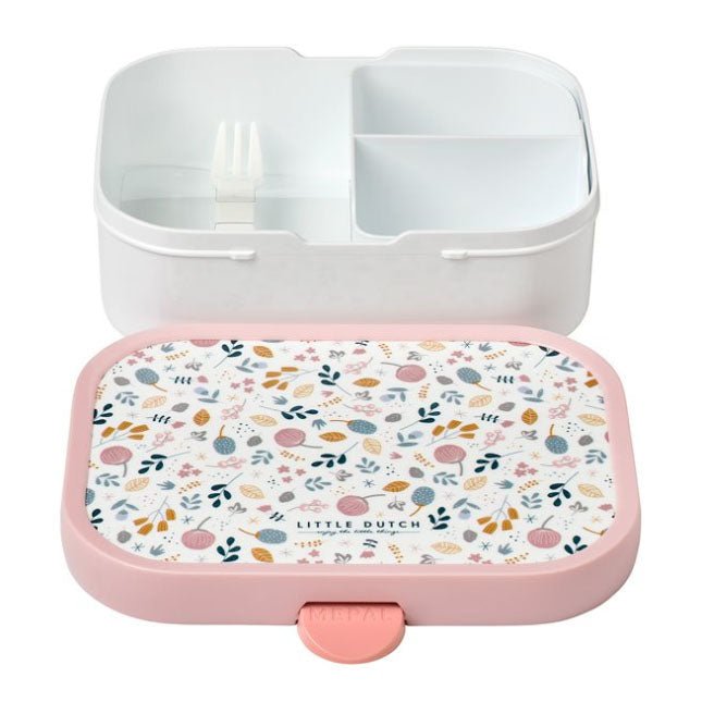 PACK ALMUERZO LITTLE DUTCH ·FIAMBRERA Y BOTELLA FLORES· - Happy Moments Baby