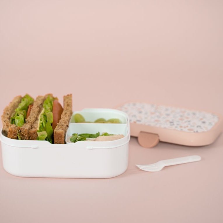 PACK ALMUERZO LITTLE DUTCH ·FIAMBRERA Y BOTELLA FLORES· - Happy Moments Baby