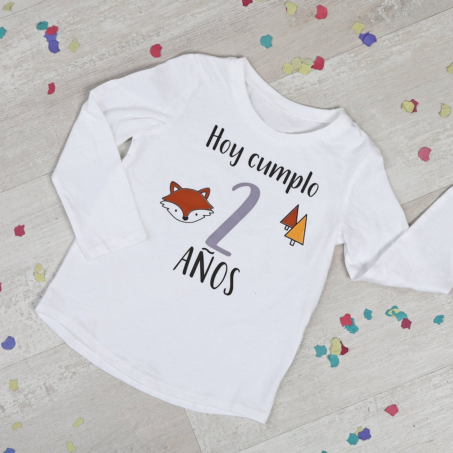 PACK CORONA + CAMISETA CUMPLEAÑOS ·BOSQUE· - Happy Moments Baby