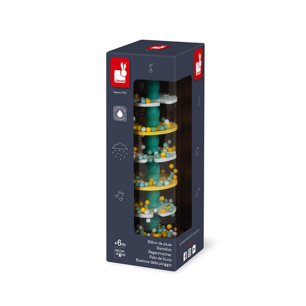 PALO DE LLUVIA DE MADERA JANOD ·PURE· - Happy Moments Baby
