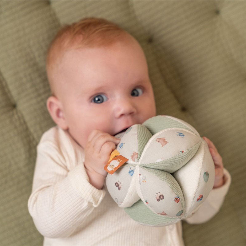 PELOTA MONTESSORI LITTLE DUTCH ·LITTLE FARM· - Happy Moments Baby