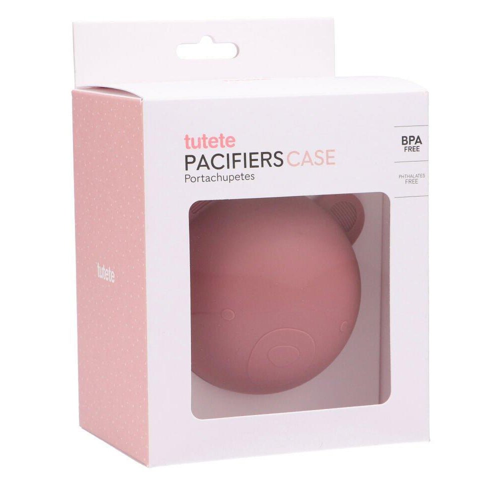 PORTACHUPETES SILICONA TUTETE ·BRICK DUST· - Happy Moments Baby