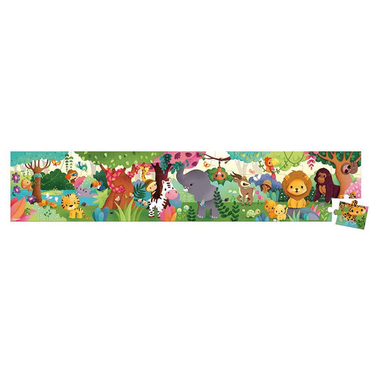 PUZZLE JANOD +4 AÑOS ·ANIMALES SALVAJES 36 PIEZAS· - Happy Moments Baby